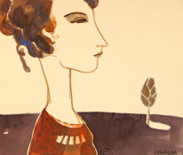 Reflecciones 27x23 cms, 2010